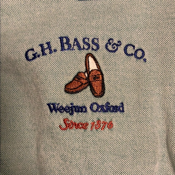 Bass Weejuns Oxford Shirt - 15.5, 34/35 - Green - Picture 4 of 5